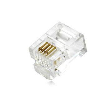 Rj11 4p2c CAT6 Modular Stecker